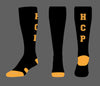 Load image into Gallery viewer, HCP Block Letter Spirit Socks